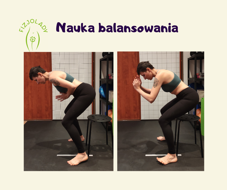 Ćwiczenie przysiad krok 2
